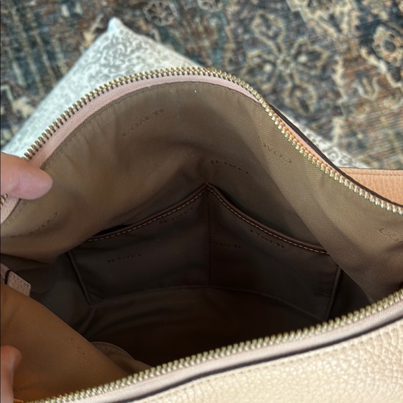 Coach Textured Leather Crossbody Bag - Picture 5 of 6